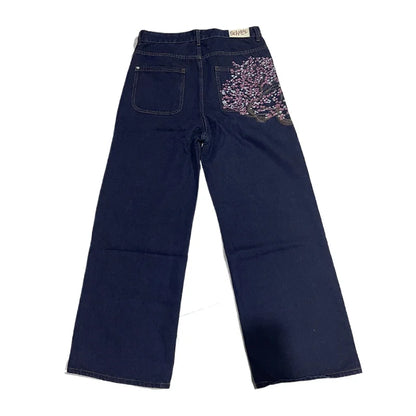 Viral Blossom Jeans ~ Cherry Blossoms