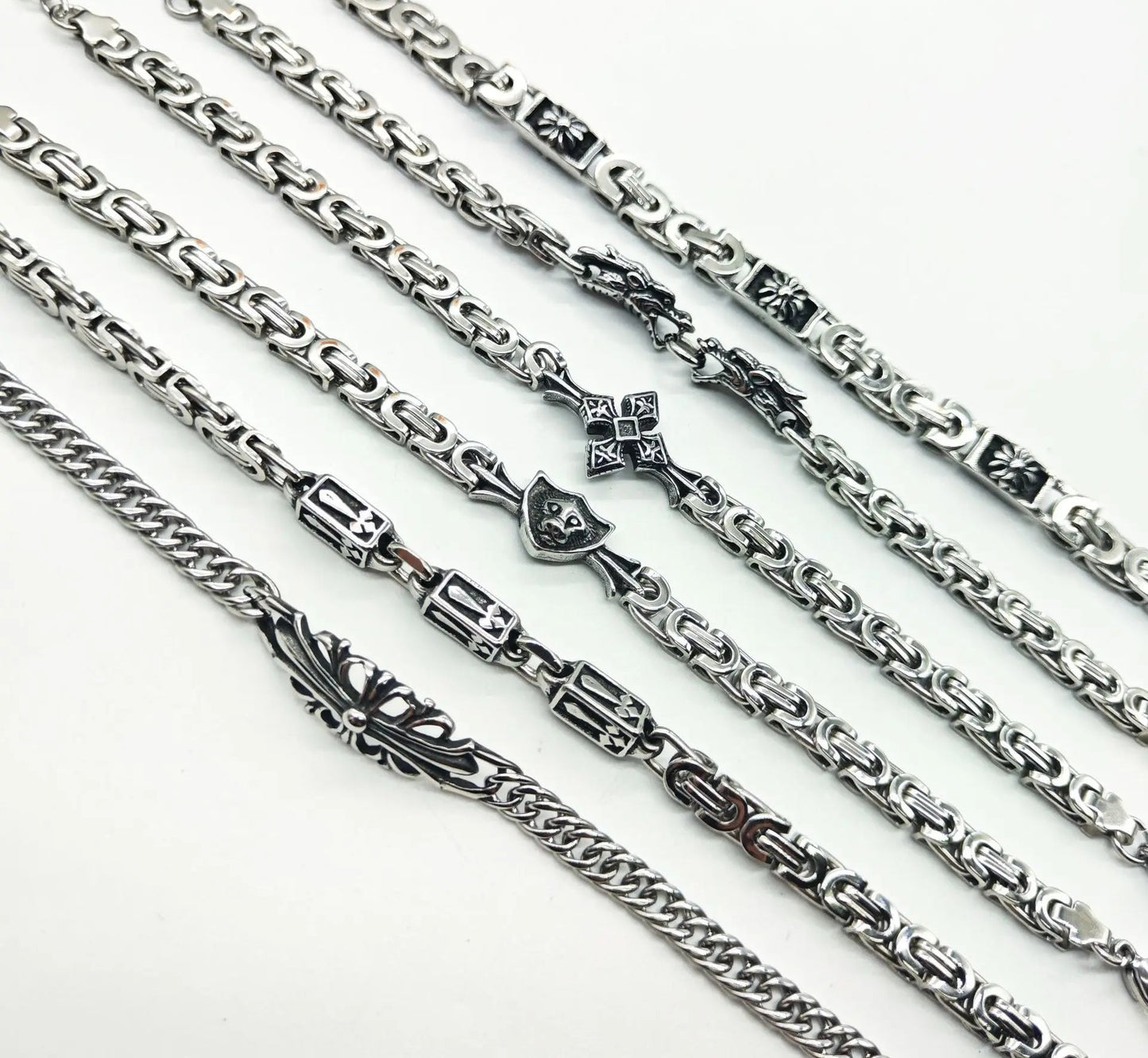 Loréno Chrome Bracelets - Fadeless Collection